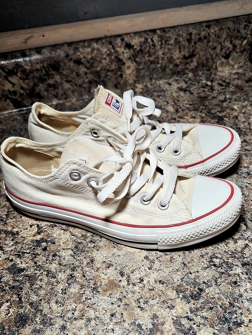 Converse Chuck Taylor All Star Ox Low Top Sneakers Cream US 7